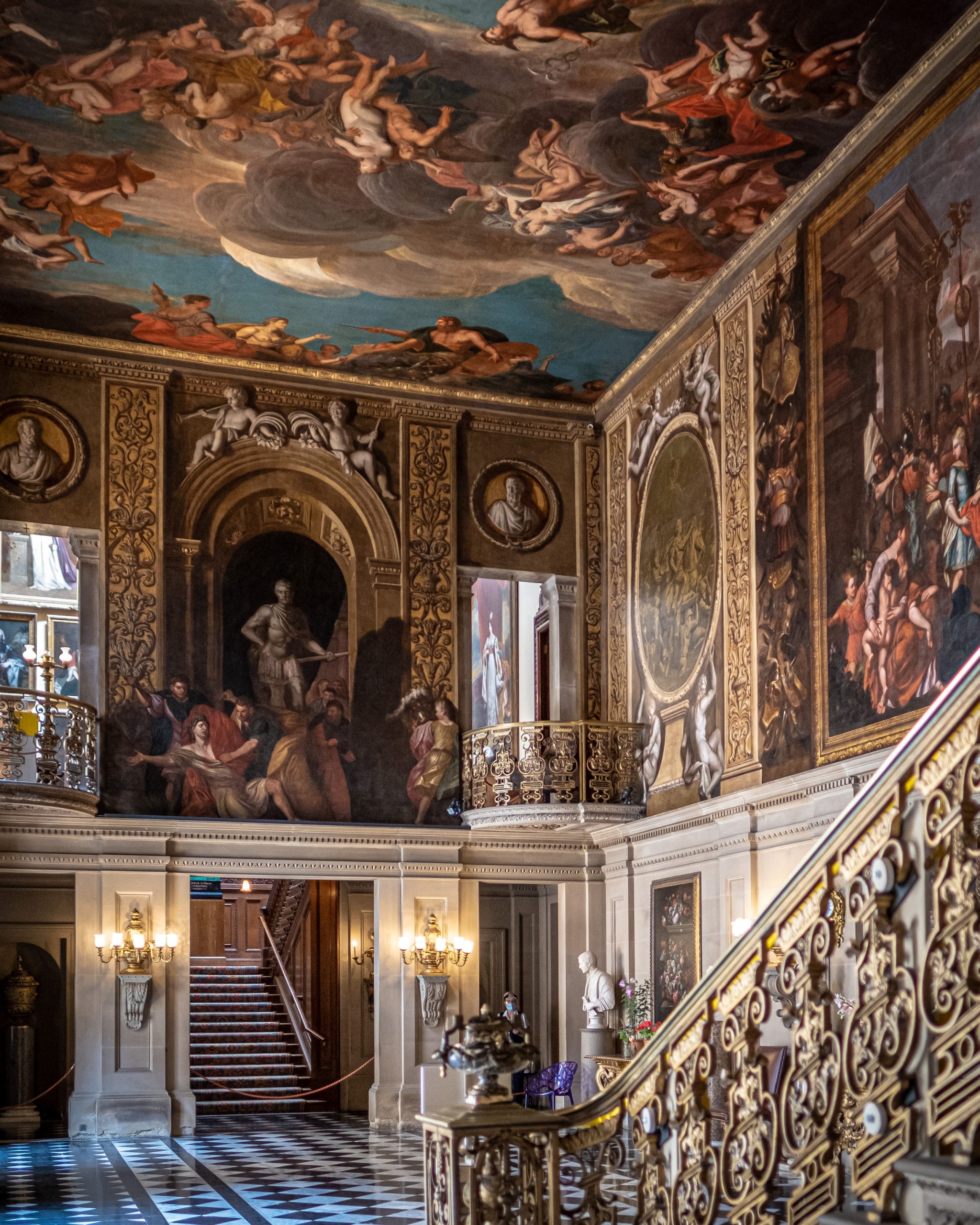 Interior of Chatsworth house